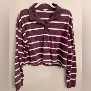 Guess Long Sleeve Boxy Shirt